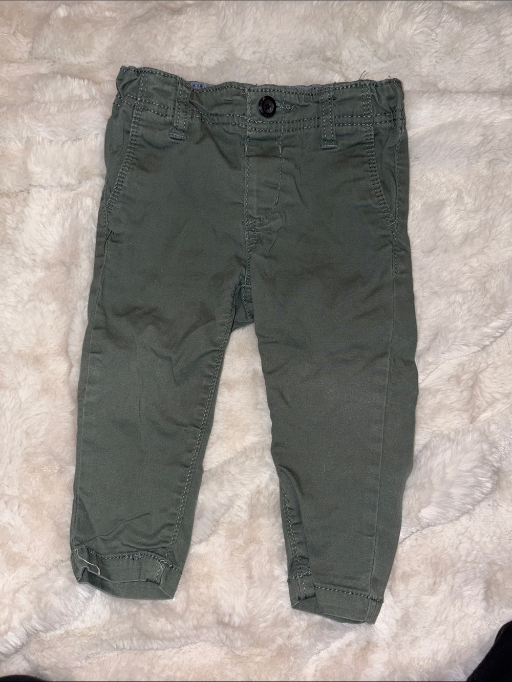 OshKosh B'gosh Olive Green Twill Casual Pants